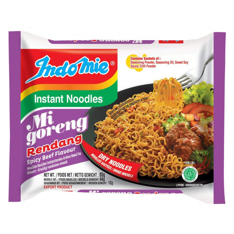Indomie rendang
