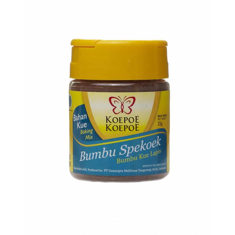 Koepoe-koepe bumbu spekkoek