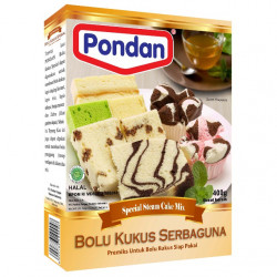 Pondan bolu kukus serbaguna
