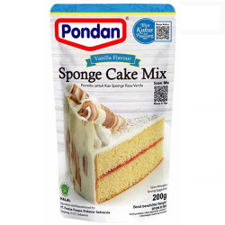 Pondan sponge cake mix