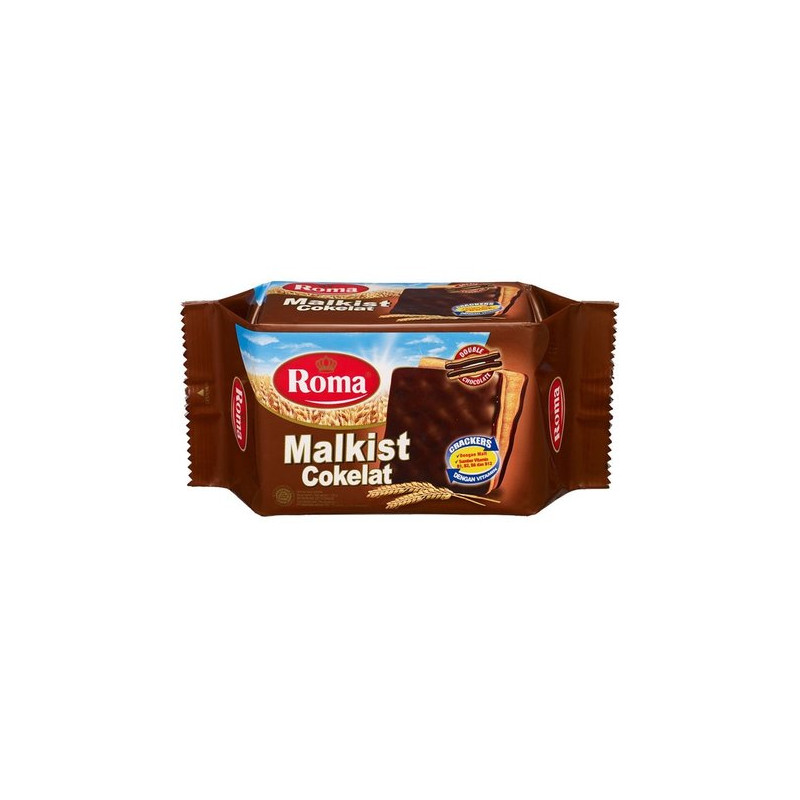 Roma malkist rasa cokelat