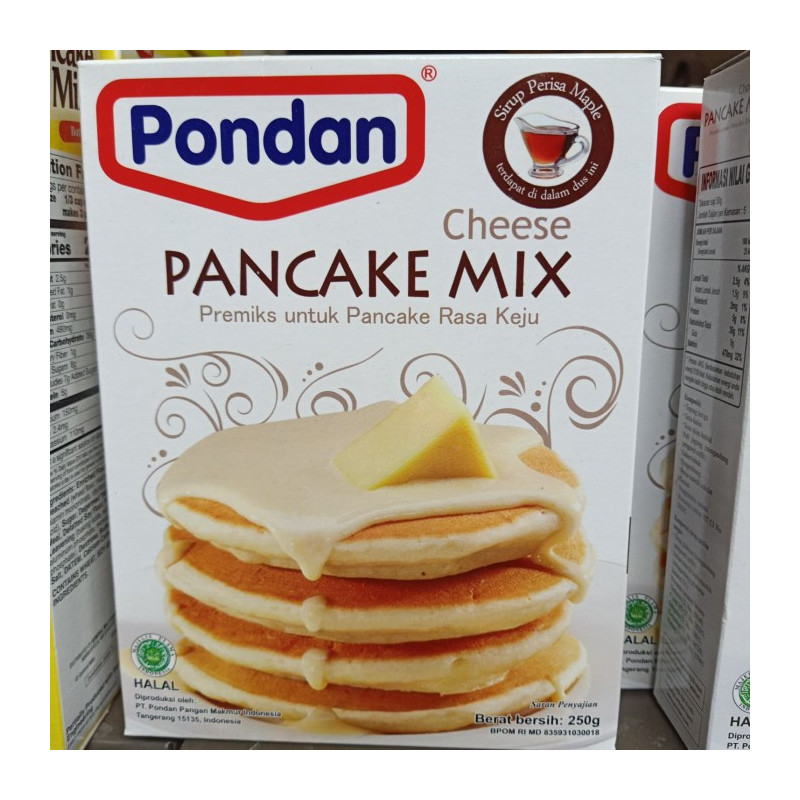 Pondan cheese pancake mix