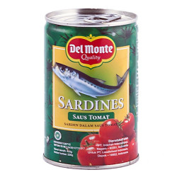 del monte sardines saus tomat