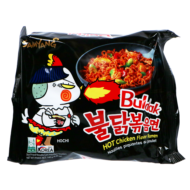 samyang buldak noodles hot chicken ramen