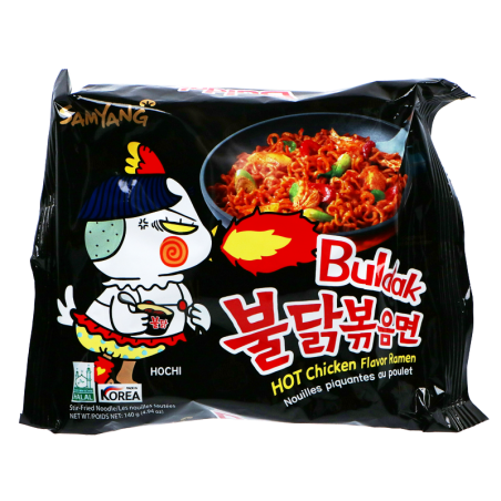 samyang buldak noodles hot chicken ramen