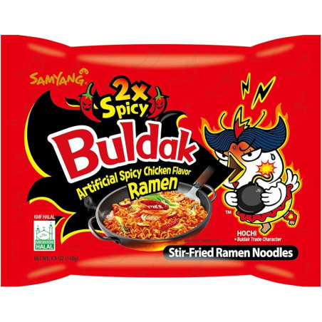 Samyang Buldak Hot Chicken 2x Spicy Ramen 140g