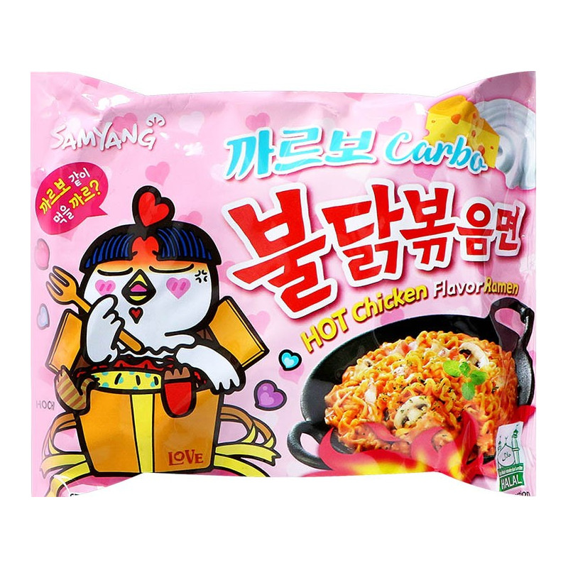 Samyang buldak carbonara